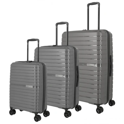 Abbildung von Travelite Trient 4 Rollen 3TEILIG Kofferset, Größe: One Size, Gelb