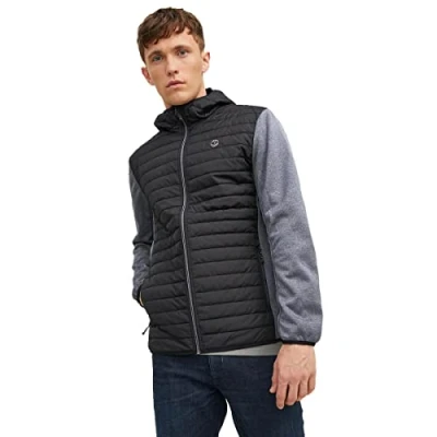 Abbildung von Jack &amp; Jones Jjemulti Quilted NOOS Übergangsjacke, Herren, Größe: Small, Black