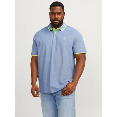 Abbildung von Jack &amp; Jones Epaulos Poloshirt bright, Herren, Größe: 3XL, Bright