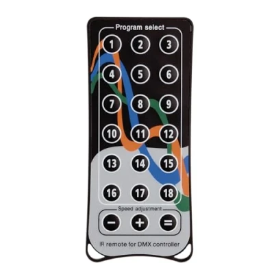 Abbildung von Showtec IR Fernbedienung für Quick DMX D512 Plus