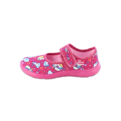 Abbildung von Beck Dream Hausschuh für Kinder, Größe: 26, Fuchsia Schuhe
