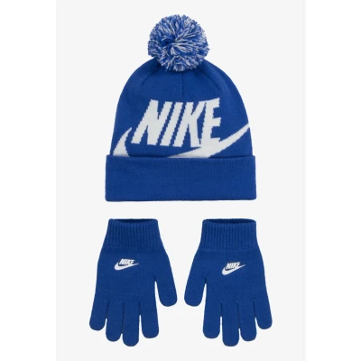 Abbildung von Nike Sportswear POM Beanie Glove SET Fingerhandschuh für Kinder, Größe: 52 53, Game royal