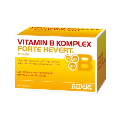 Abbildung von Vitamin B Komplex forte Hevert Tabletten 200 St
