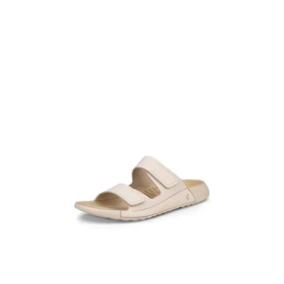 Abbildung von ECCO Cozmo Pantolette flach, Damen, Größe: 35, Limestone Schuhe