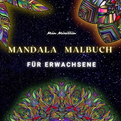 Abbildung von Mandala Malbuch für Erwachsene: Entspannung und Stressabbau mit wunderschönen Mandalas zum Ausmalen