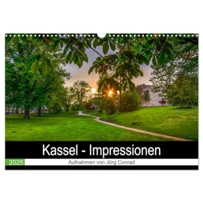 Abbildung von Kassel Impressionen (Wandkalender 2025 DIN A3 quer), CALVENDO Monatskalender