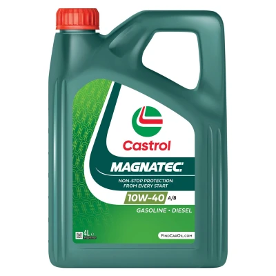 Abbildung von Castrol Magnatec A/B 10W 40 4l Motoröl 15F7CE MERCEDES BENZ: C Klasse Limousine, VOLKSWAGEN: TRANSPORTER 4 Bus, RENAULT: CLIO 3