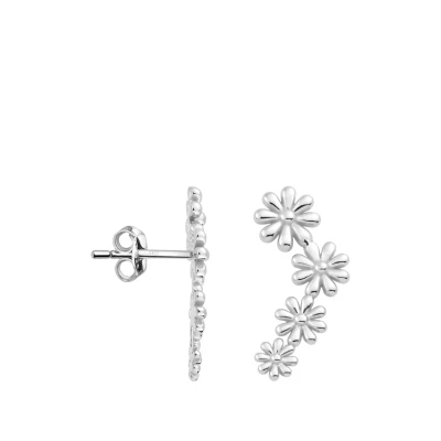 Abbildung von SOFIA MILANI Damen Ohrringe 925 Silber Ohrkletterer als Blume 20568