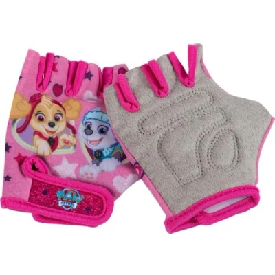 Abbildung von Paw Patrol Fingerlose Fahrradhandschuhe Mädchen Rosa Einheitsgröße