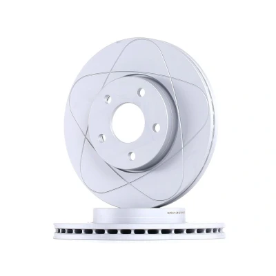 Abbildung von ATE PowerDisc 24.0325 0117.1 Bremsscheibe 278,0 25,0 5 108,0 Belüftet beschichtet hochgekohlt FORD: Focus 2 Kombi, Schrägheck, C Max