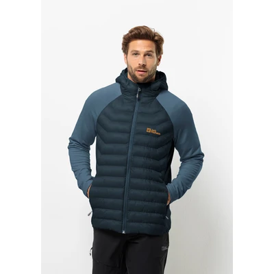 Abbildung von Jack Wolfskin Routeburn PRO Hybrid Outdoorjacke, Herren, Größe: Medium, Midnight sky