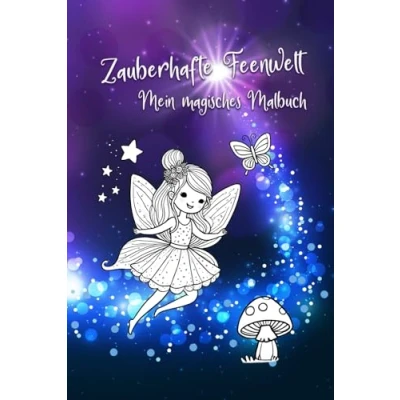 Abbildung von Zauberhafte Feenwelt Mein magisches Malbuch Feen für Kinder Über 120 Seiten voller Magie Ab 3 Jahren Fantasievolle Motive mit Feen, Pilzen und Schmetterlingen