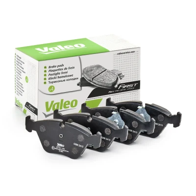 Abbildung von VALEO 301231 Bremsbelagsatz FIRST Vorderachse exkl. Verschleißwarnkontakt ohne Anti Quietsch Blech BMW: 3 Coupe, Limousine, Cabrio