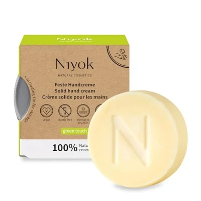 Abbildung von Niyok Feste Handcreme, Green Touch. 50g (3 x 50g)