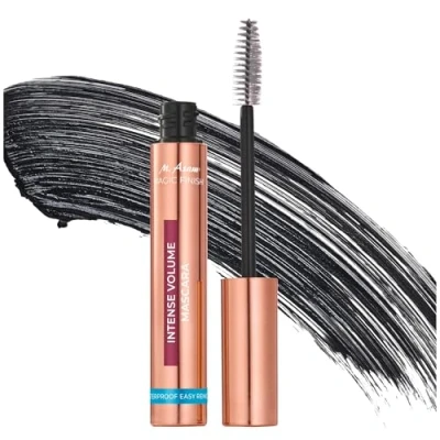 Abbildung von M. Asam MAGIC FINISH Intense Volume Mascara Waterproof Easy Remove (12ml) Tubing Schwarz Für Voluminöse &amp; Lange Wimpern, Mit Ultra Präzision Tiefschwarzer Farbintensität