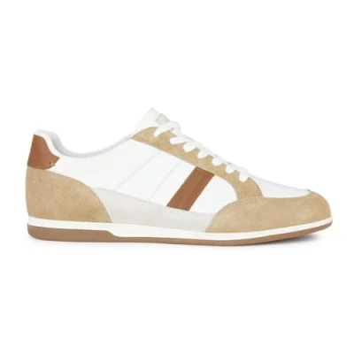 Abbildung von Geox U Renan Sneaker low, Herren, Größe: 46, White browncotto Schuhe