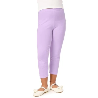 Abbildung von Merry Style Mädchen 3/4 Leggings aus Viskose MS10 131 (Hellviolett, 152 cm)