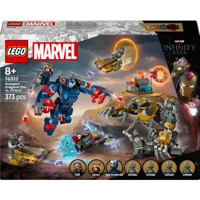 Abbildung von 76322 Marvel Super Heroes Avengers: Endgame Thor vs. Chitauri, Konstruktionsspielzeug