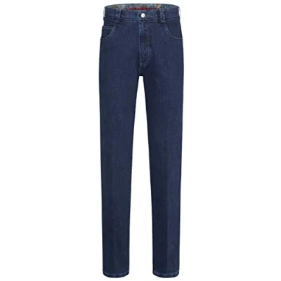 Abbildung von Meyer Jeans Straight Leg, Herren, Größe: 23, Dark blue