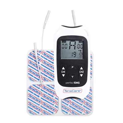 Abbildung von TensCare Perfect EMS Gerät zur Muskelstimulation/Schmerzlinderung