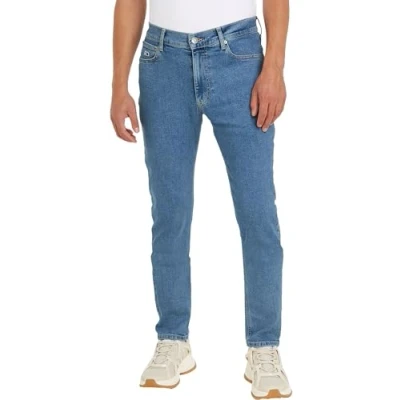 Abbildung von Tommy Jeans Simon Skinny Fit, Herren, Größe: 34x34, Denim medium