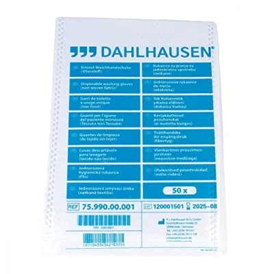 Abbildung von Waschhandschuhe Flauschvlies 14,5x22 cm 50 St