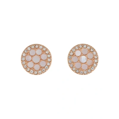 Abbildung von Fossil Vintage Glitz Ohrringe rosegoldcoloured, Damen, Größe: One Size, Rosegold coloured