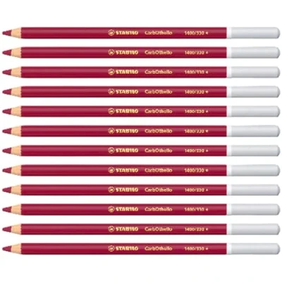 Abbildung von Pastellkreidestift STABILO CarbOthello 12er Pack purpur