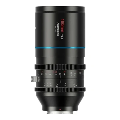 Abbildung von SIRUI 150 mm T2.9 1.6X Vollformat anamorphes Teleobjektiv (Venus E Mount)
