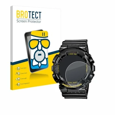 Abbildung von BROTECT Entspiegelungs Schutzglas für Casio G Shock GA 110GB 1A Schutz Folie Panzerfolie Glas Matt [Extrem Kratzfest 9H, Anti Reflex]