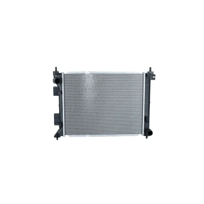Abbildung von NRF 550033 Kühler, Motorkühlung Aluminium 480 373 26 Kühlrippen gelötet HYUNDAI: i20 II Schrägheck