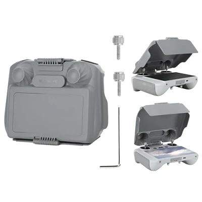 Abbildung von MotuTech 2 in 1 Schutz und Sonnenblende, verstellbarer Winkel für DJI RC Fernbedienung Mavic 3/Mavic 3 Pro/Mavic Classic/Mini Pro/Mini 3/Air 2S (für RC)