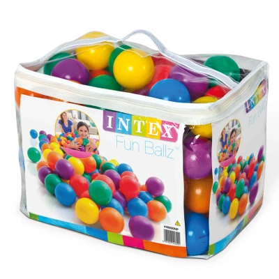 Abbildung von Intex 49602 NP Small Fun Ballz Kunststoffbälle 100 Stück Ø 6,5 cm