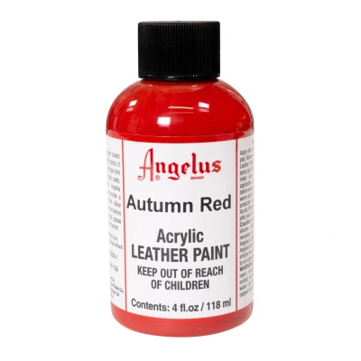 Abbildung von Angelus Lederfarbe Herbst Rot 118ml