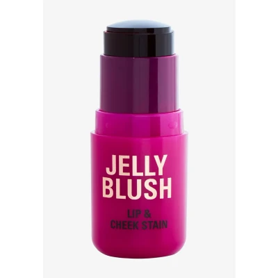 Abbildung von Revolution Beauty Jelly Blush Stick Lippen und Wangenstift, Langanhaltend aufbauend mit Hyaluronsäure Aloe, kirschrot