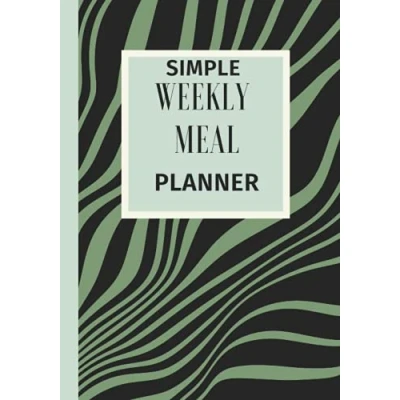 Abbildung von Simple Meal Planner: Track And Plan Your Meals Weekly (52 Week Food Planner / Diary Log Journal Calendar) with grocery/shopping li