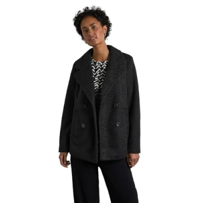 Abbildung von Street One Struktur Strickjacke, Damen, Größe: 44, Schwarz