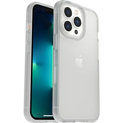 Abbildung von OtterBox Schutzhülle der Sleek Series für iPhone 13 Pro, stoßfest, sturzsicher, ultradünn, schützend, nach Militärstandard getestet, transparent, ohne Einzelhandelsverpackung