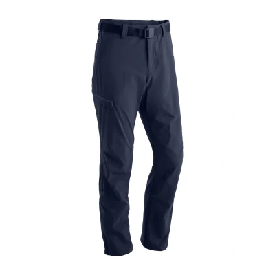 Abbildung von Maier Sports Nil, Herren Wanderhose, Wasserabweisende Outdoorhose für Trekking und Hiking, PFC frei, mSTRETCH pro 4 &amp; Dryprotec, Rollup Funktion, Blau, 70 (W56/L34)