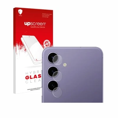 Abbildung von upscreen Schutzglas für Samsung Galaxy S24 (NUR Kameraschutz) Schutzfolie, Glas Folie [Klar, 9H Panzerschutz, Anti Fingerprint]