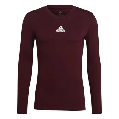 Abbildung von adidas Performance TEAM BASE Sport Tshirt, Herren, Größe: Medium, Maroon