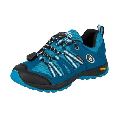 Abbildung von Brütting Unisex Kinder Ohio Low Trekking &amp; Wanderhalbschuhe, Blau Weiß, 26 EU