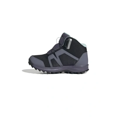 Abbildung von Adidas Terrex BOA MID Hikingschuh für Kinder, Größe: 28, Core black ftwr white preloved violet Textil/synthetik