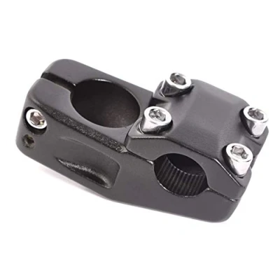 Abbildung von KHE BMX Vorbau 1 1/8&quot; Zoll Toploader 40mm Vorlauf schwarz Alu 245g auch 18&quot;