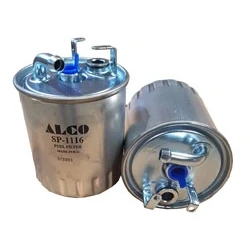 Abbildung von ALCO FILTER SP 1116 Kraftstofffilter Leitungsfilter 10,0 MERCEDES BENZ: A Klasse, Sprinter 3 T Kastenwagen, Pritsche/Fahrgestell