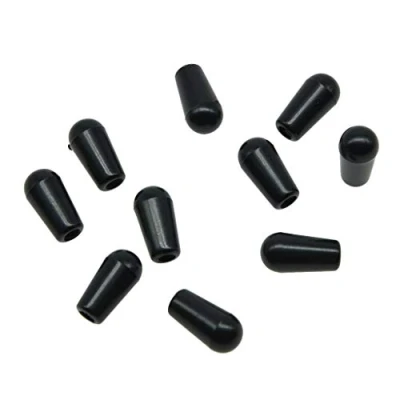 Abbildung von KAISH 10 x metrische M3.5 Gitarrenschalter, 3 Wege Knopf für Epiphone LP Les Paul schwarz