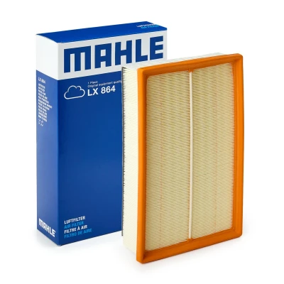 Abbildung von MAHLE ORIGINAL LX 864 Luftfilter 66,9 188 311,6 Filtereinsatz VOLKSWAGEN: Transporter 5 Kastenwagen, California T6 Bus, Multivan 6