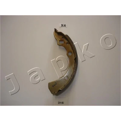 Abbildung von JAPKO 55316 Bremsbacken Vorderachse 180 31