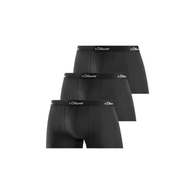 Abbildung von s.Oliver Basic 3 PACK Panties, Herren, Größe: Large, Schwarz