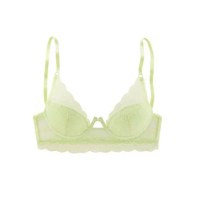 Abbildung von LASCANA Push up BH &quot;Fina&quot;, in leichter Longform. mit extravagantem Bügel, sexy Dessous